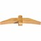 Ekena Millwork Bellingham Rough Sawn Timber Gable Bracket, Western Red Cedar, 60"W x 15"H x 6"D x 6"F, 6/12 Pitch GBW060X15X0606BEL00RWR - alternate 5
